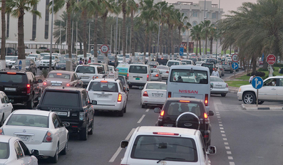 Imprisonable traffic violations in Qatar